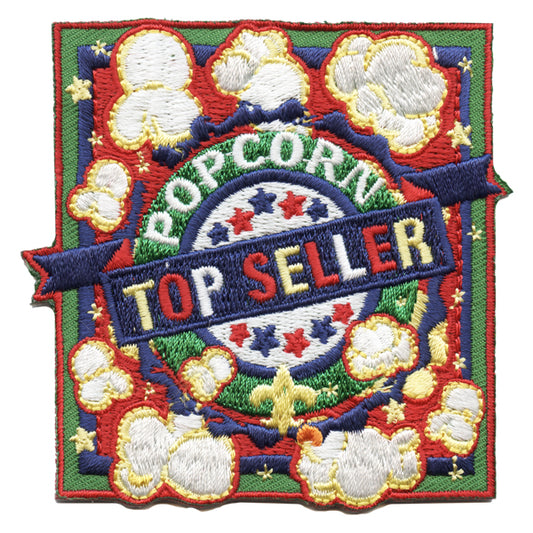 Popcorn Top Seller Scouting America Patch - 0181
