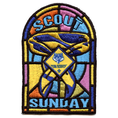 Scout Sunday Cub Scouts Patch