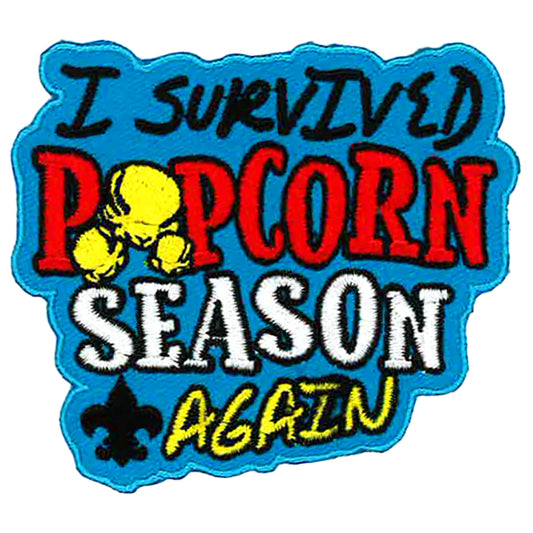 I Survived Popcorn Season Scouting America Patch - 0229
