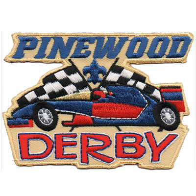 Pinewood Derby BSA Patch