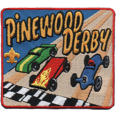 Pinewood Derby BSA Patch