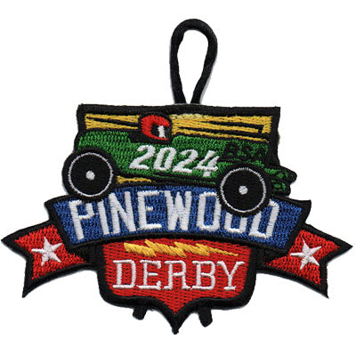 2024 Pinewood Derby BSA Patch