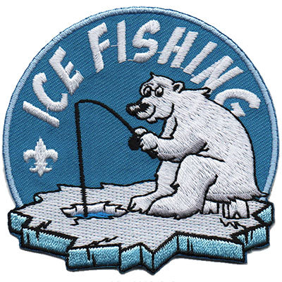 Ice Fishing BSA Patch