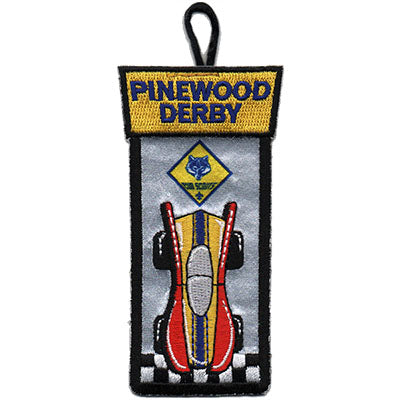 Cub Scouts Pinewood Derby Patc