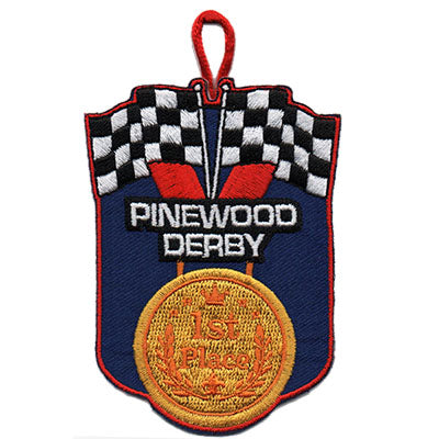 1st Place Pinewood Derby Patch