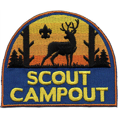 Scout Campout BSA Patch