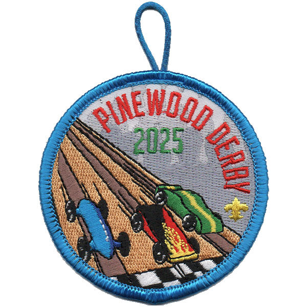 2025 Pinewood Derby Cars Patch