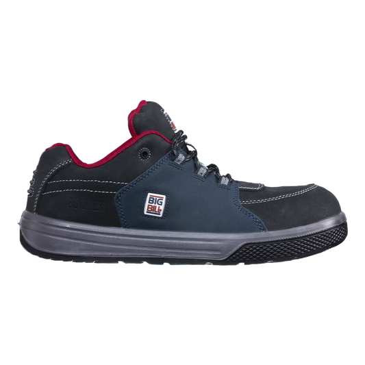 Big Bill Big Runner Metal Free Safety Shoes-Navy