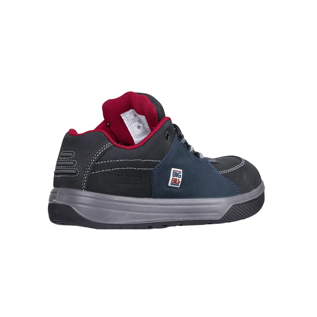 Big Bill Big Runner Metal Free Safety Shoes-Navy