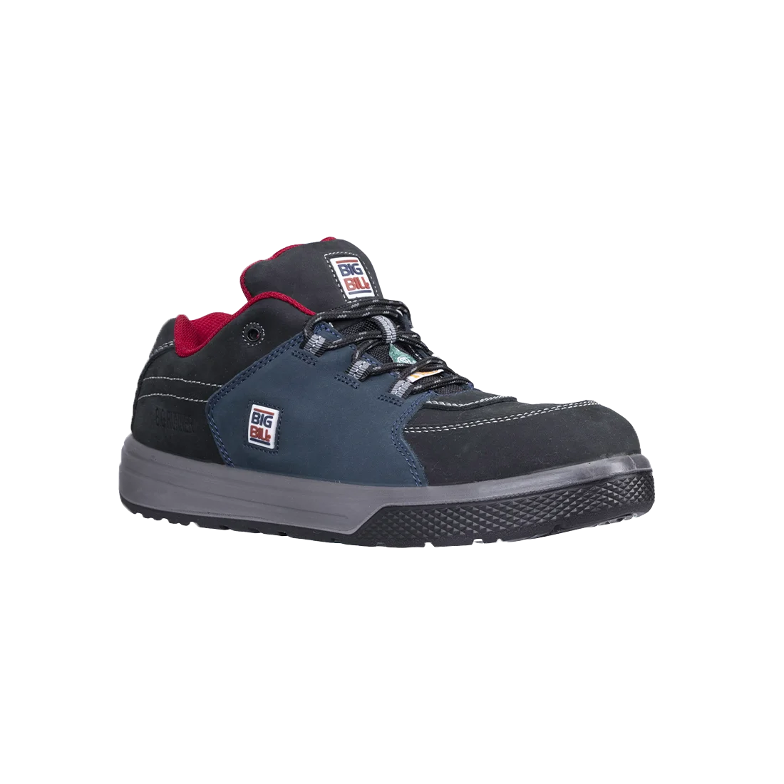 Big Bill Big Runner Metal Free Safety Shoes-Navy