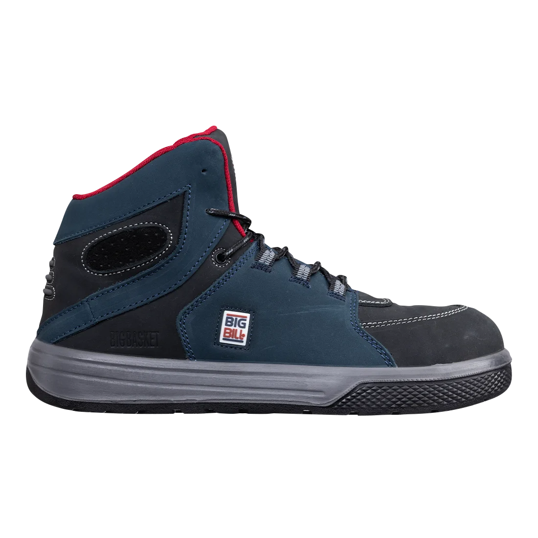 Big Bill Big Basket Metal Free Safety Shoes-Navy