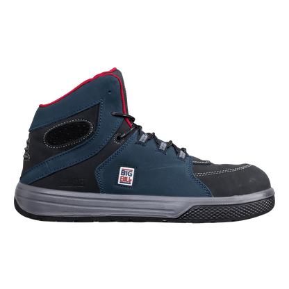 Big Bill Big Basket Metal Free Safety Shoes-Navy