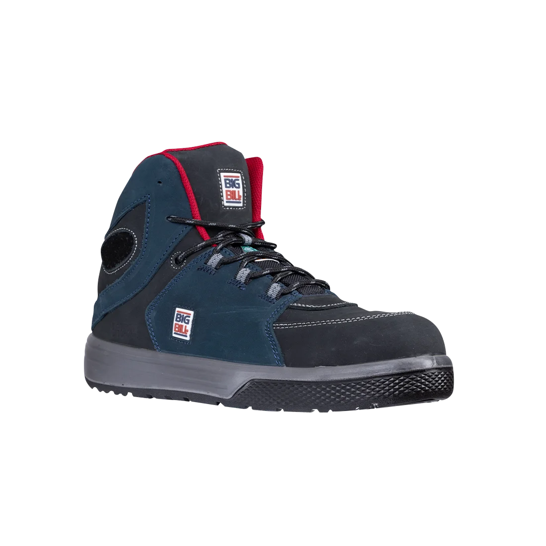 Big Bill Big Basket Metal Free Safety Shoes-Navy