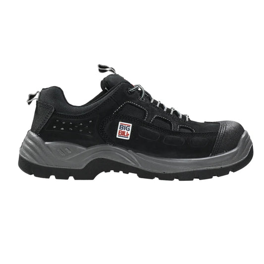 Big Bill BIG HIKER Metal Free Safety Shoes-Black-BB1500