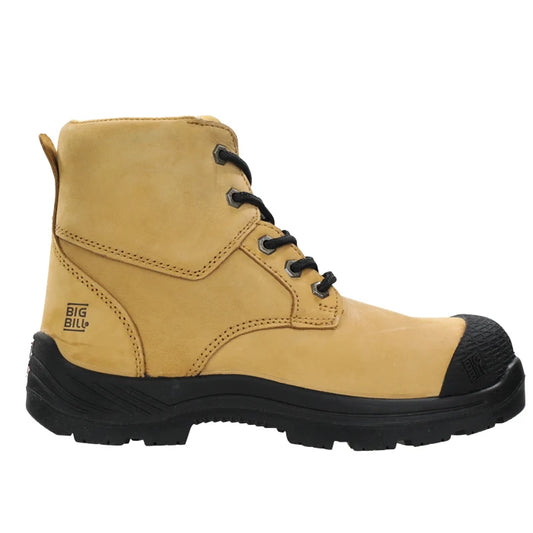 Big Bill THE ORIGINAL 6" Steel Toe Work Boots-Tan-BB3010