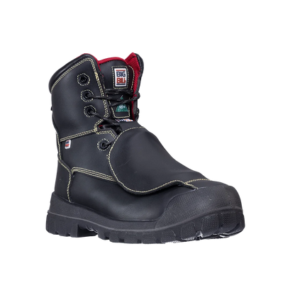 Big Bill Big Bone 4 Seasons Metal Free & Metatarsal Work Boots 8"-Black- BB5200