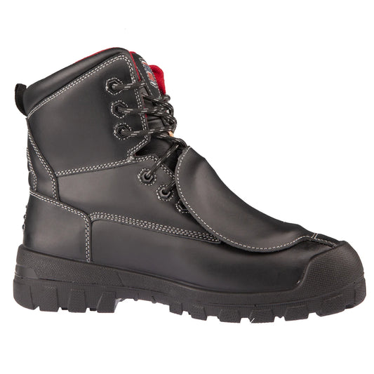 Big Bill Big Bone 4 Seasons Metal Free & Metatarsal Work Boots 8"-Black- BB5200