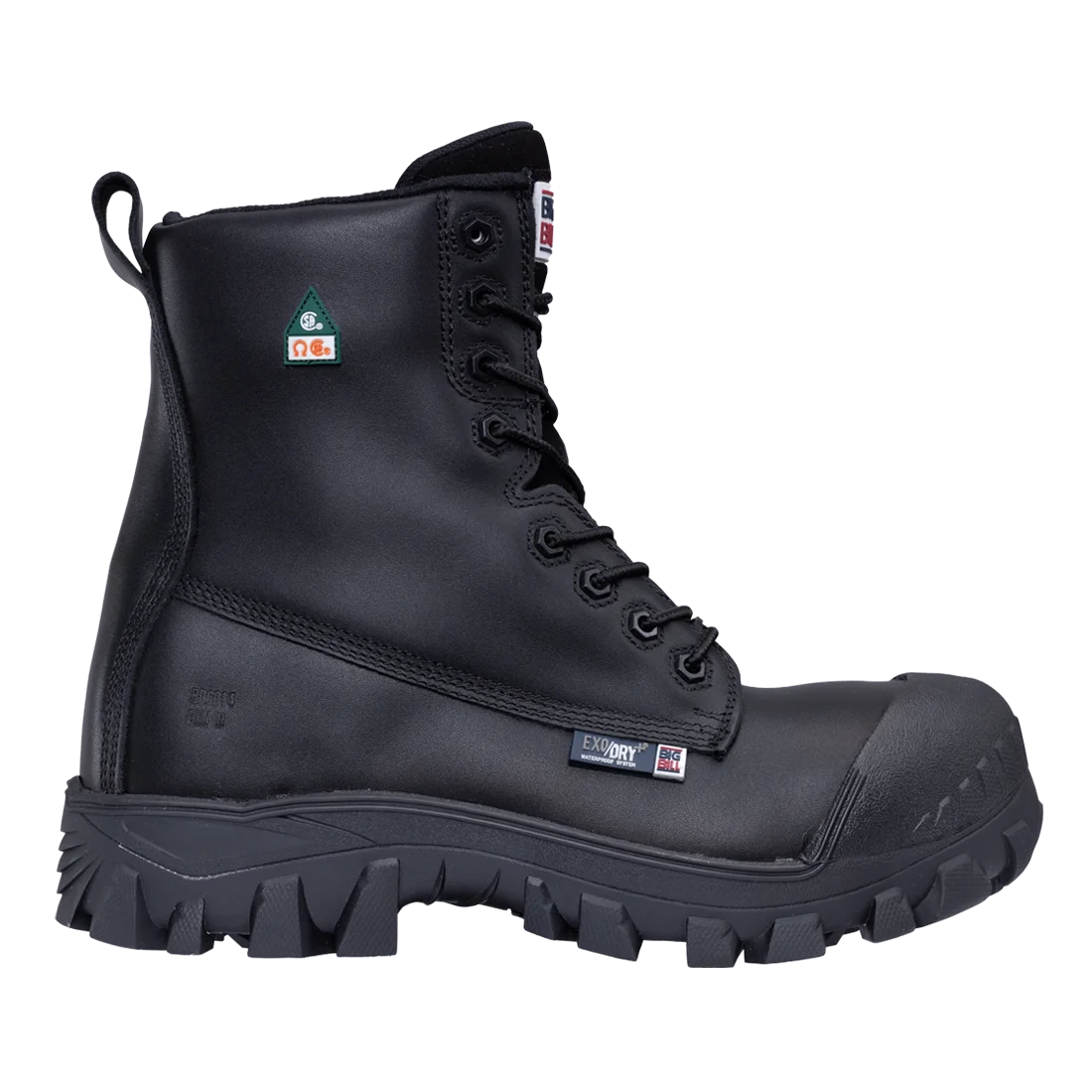 Big Bill Traction 4X4 Waterproof 8" Metal Free Work Boots