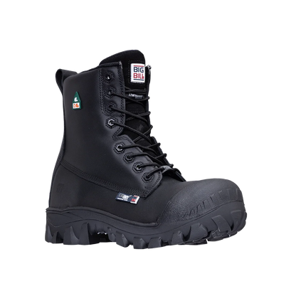 Big Bill Traction 4X4 Waterproof 8" Metal Free Work Boots