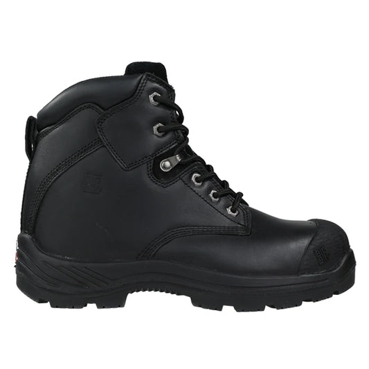 Big Bill TRACTION 360 6" Steel Toe Work Boots-Black-BB6200