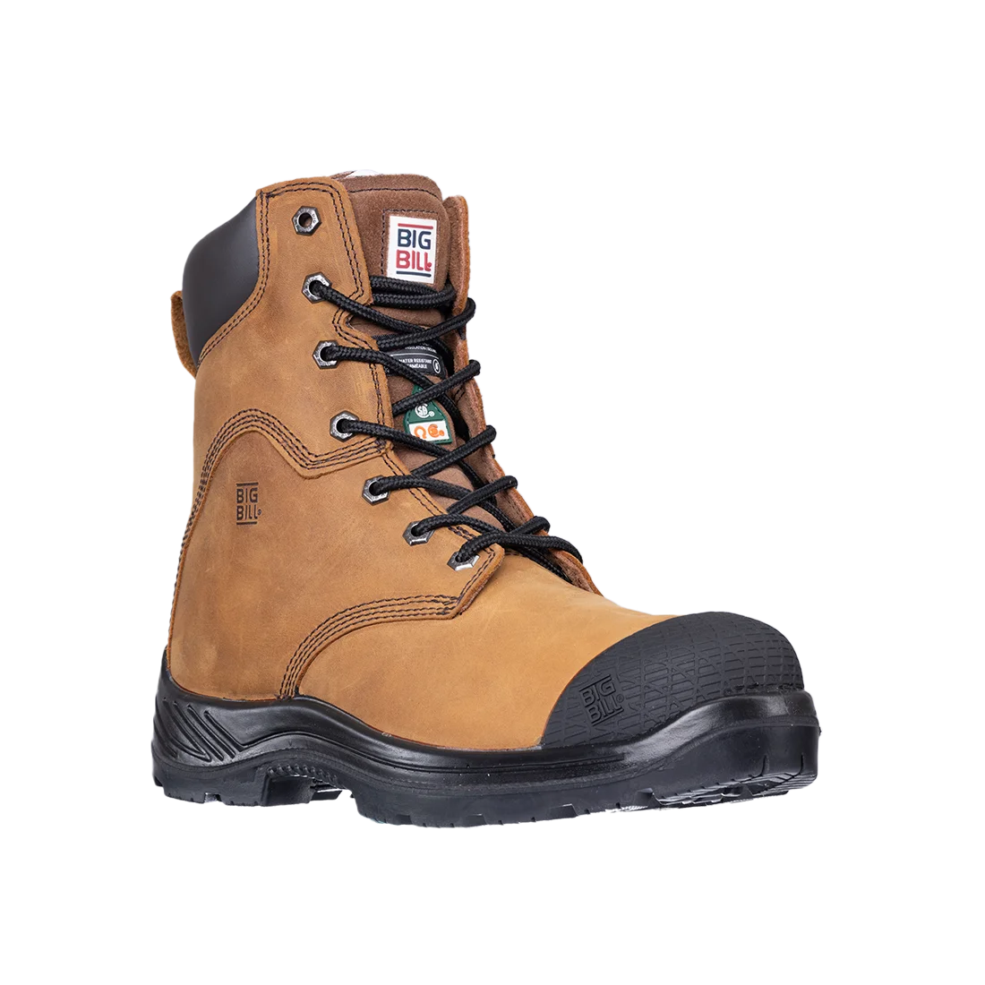 Big Bill Traction 360 8" Steel Toe Work Boots