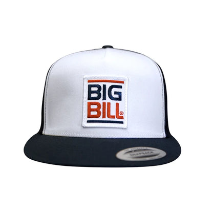 Big Bill Cotton Twill Trucker Cap-BB801-OSFA-Navy