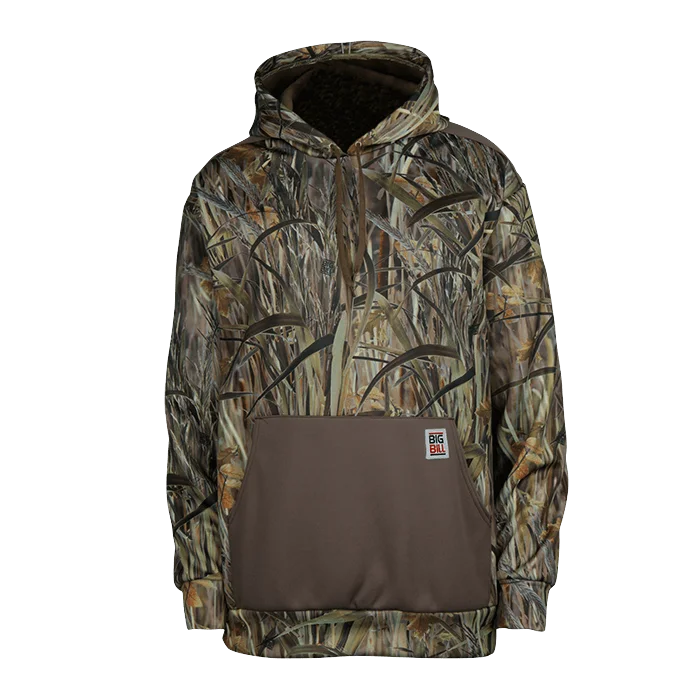 Big Bill Camo Fleece Hoodie-Cattail