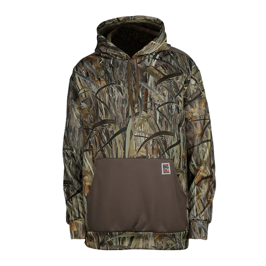 Big Bill Camo Fleece Hoodie-Cattail