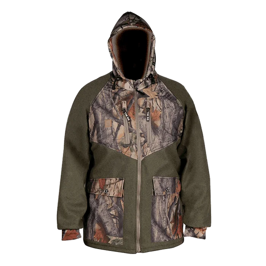 Big Bill Merino Wool Hunting Jacket with Game Bag-Wood 'n' trail