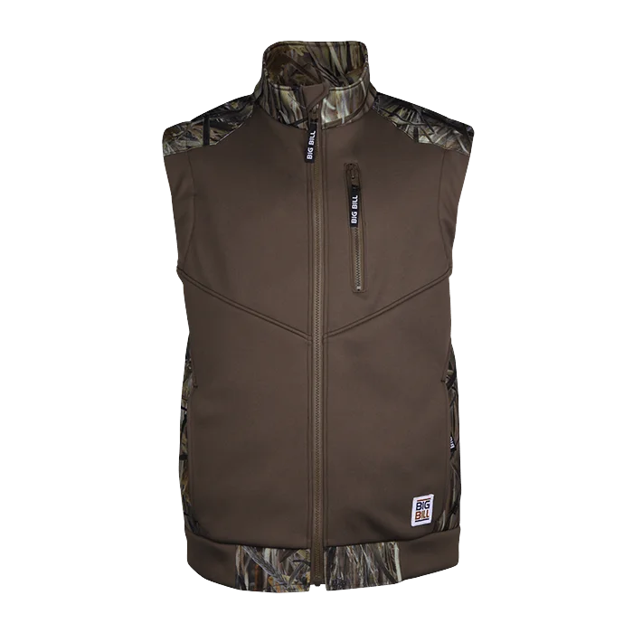 Big Bill Soft Shell Fleece Vest-Cattail