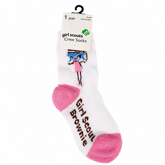 Girl Scouts Crew Socks (Girl Scout Brownie)