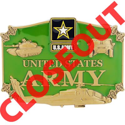 BUCKLE-ARMY,ACTION B0100