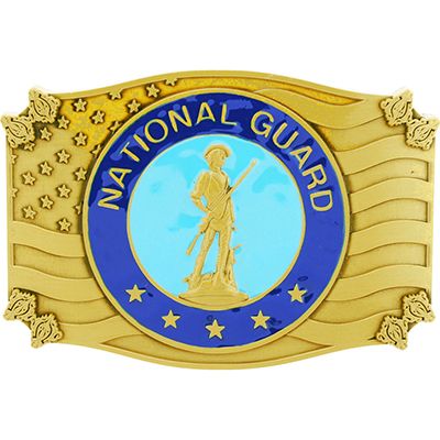 BUCKLE-NATIONAL GUARD - B008