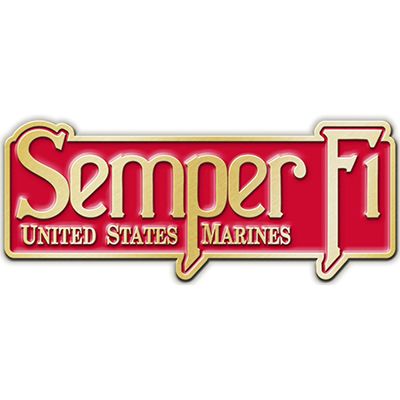 BUCKLE-USMC,SEMPER FI B0126