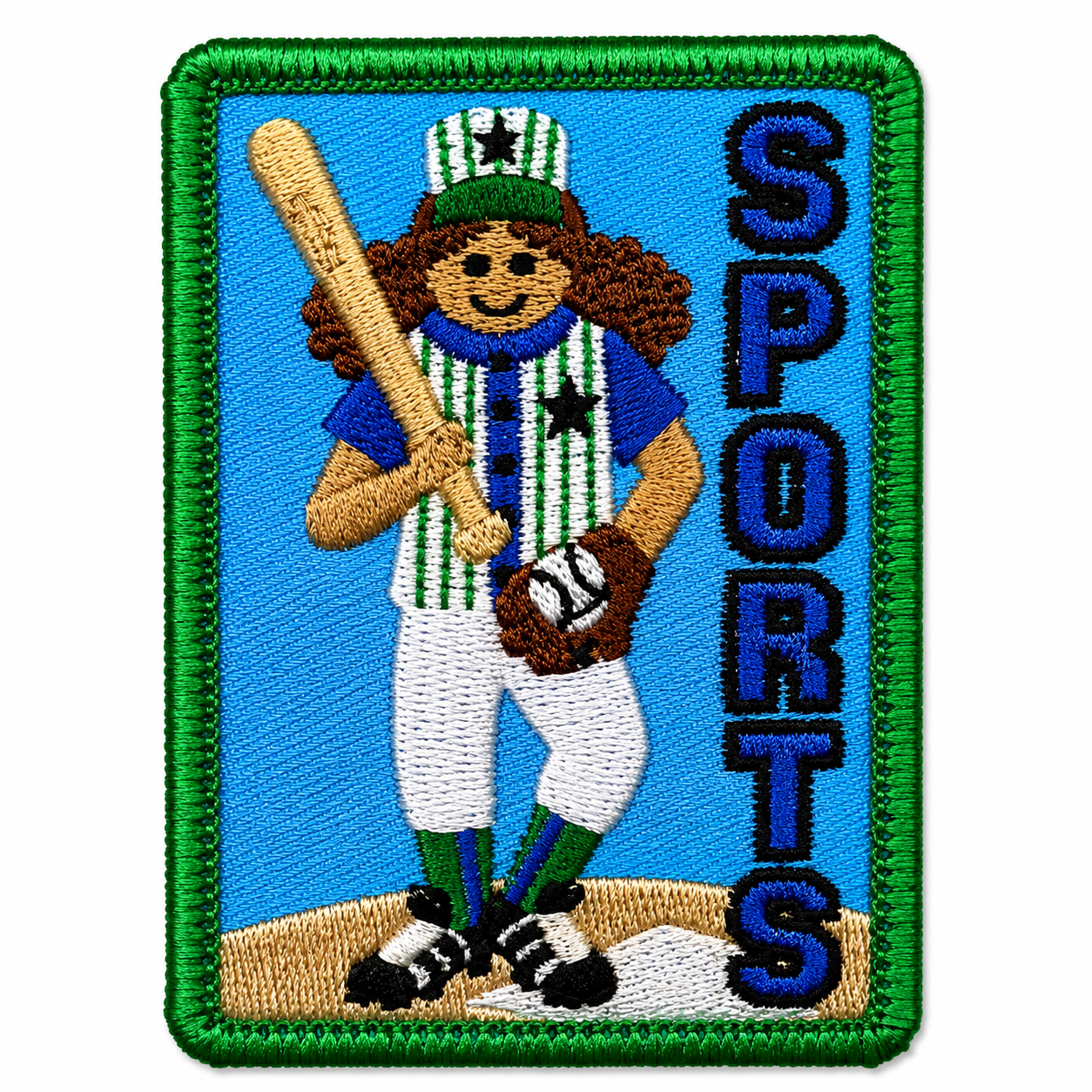Discontinued Sports Baseball Fun Patch