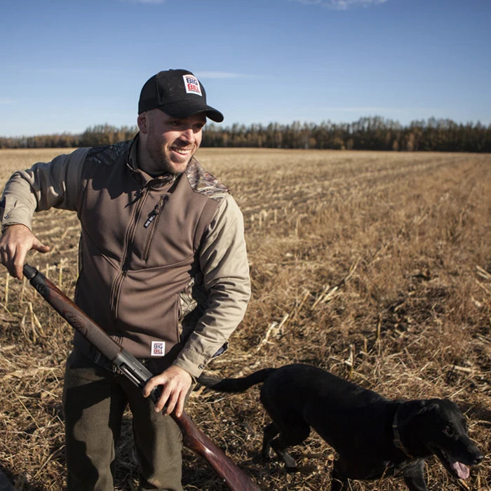 Big Bill Soft Shell Fleece Vest-Cattail