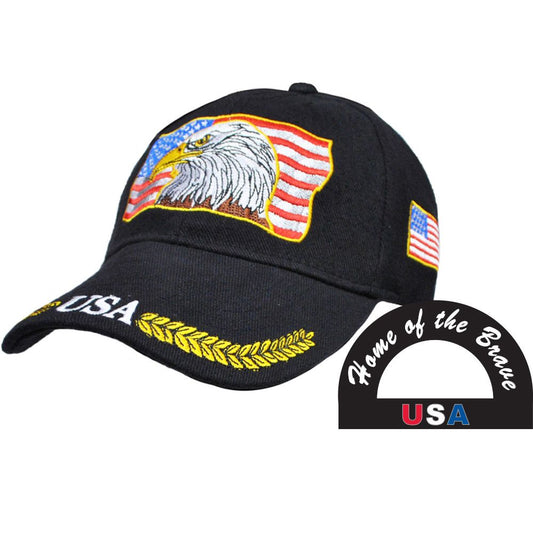 Eagle Emblems Cap-American Eagle
