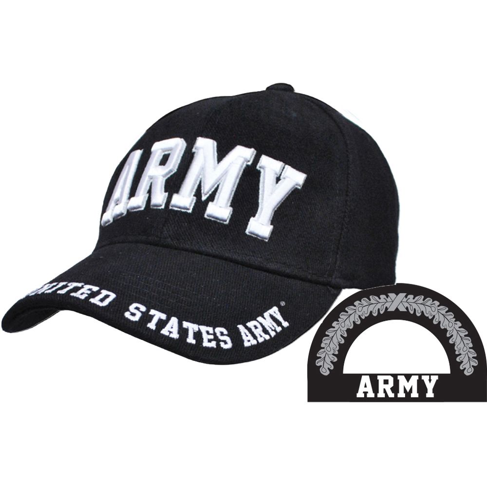 Eagle Emblems Cap-Army Letters