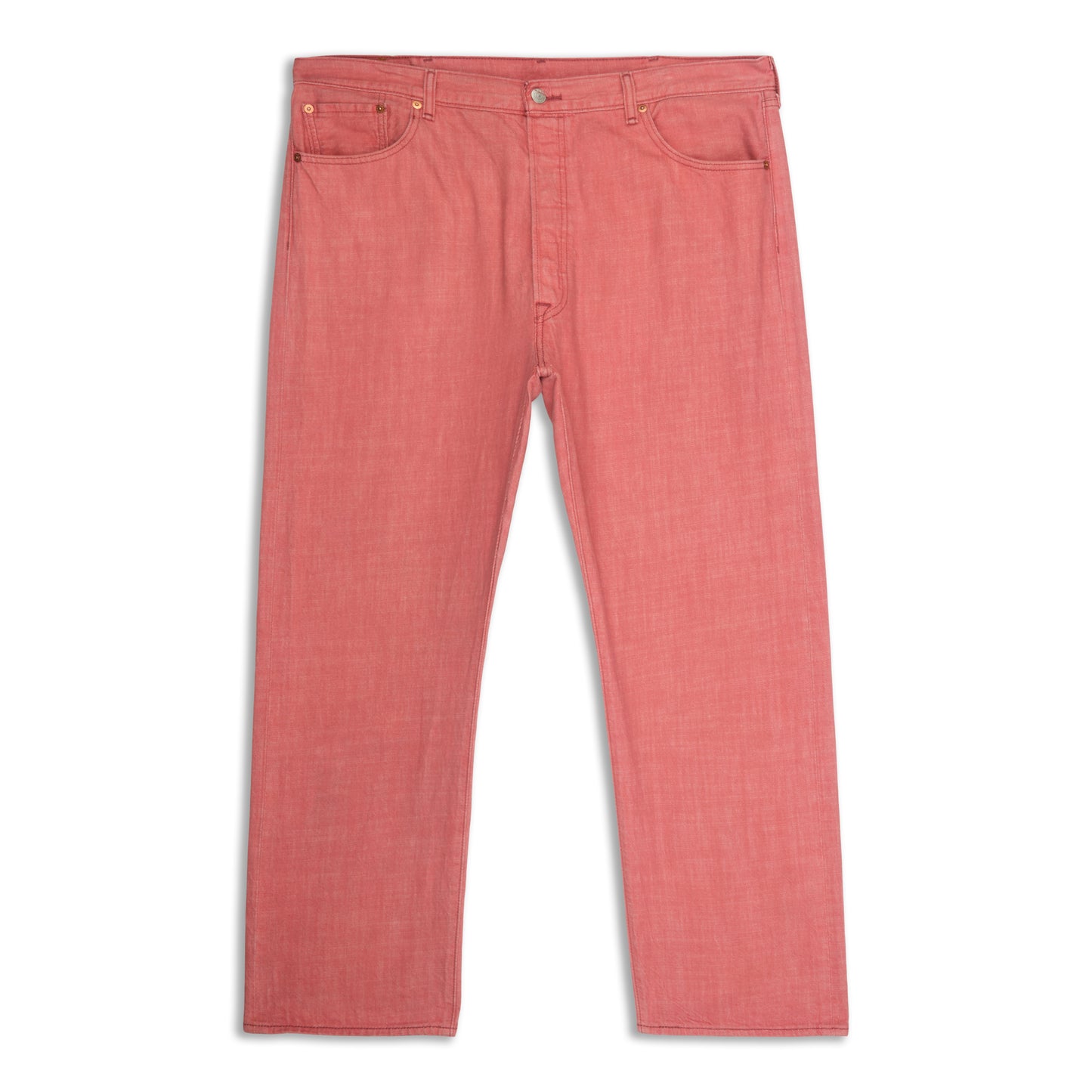 Discontinued  Levi's Men's 501 Original Shrink-to-Fit Jeans Coral  00501-2405