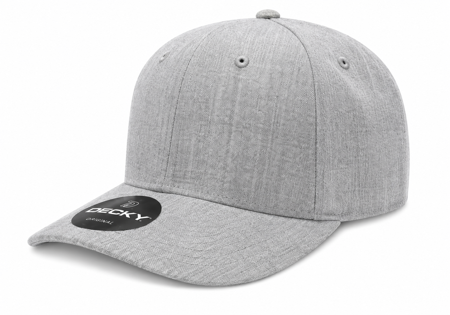 Decky 6 Panel Mid Profile Structured Acrylic/Polyester Cap #207