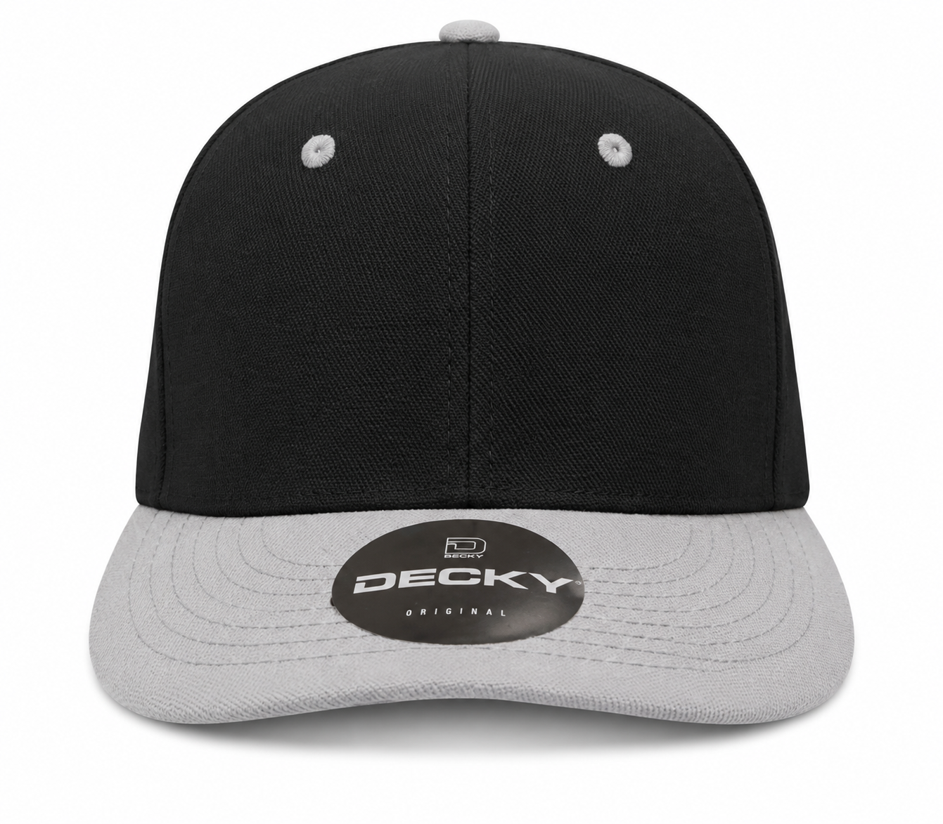 Decky 6 Panel Mid Profile Structured Acrylic/Polyester Cap #207