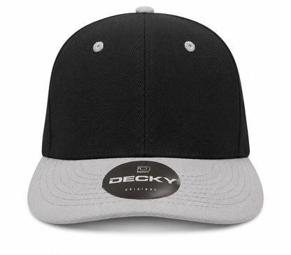 Decky 6 Panel Mid Profile Structured Acrylic/Polyester Cap #207