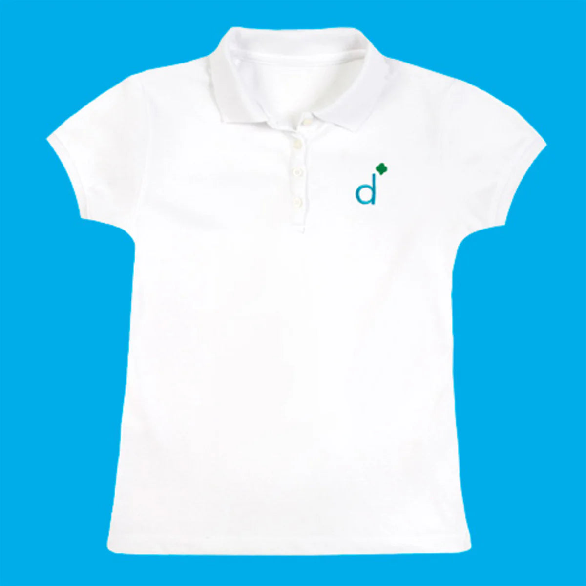 Girl Scouts Daisy Shorthand Polo L - 03534 - CLEARANCE