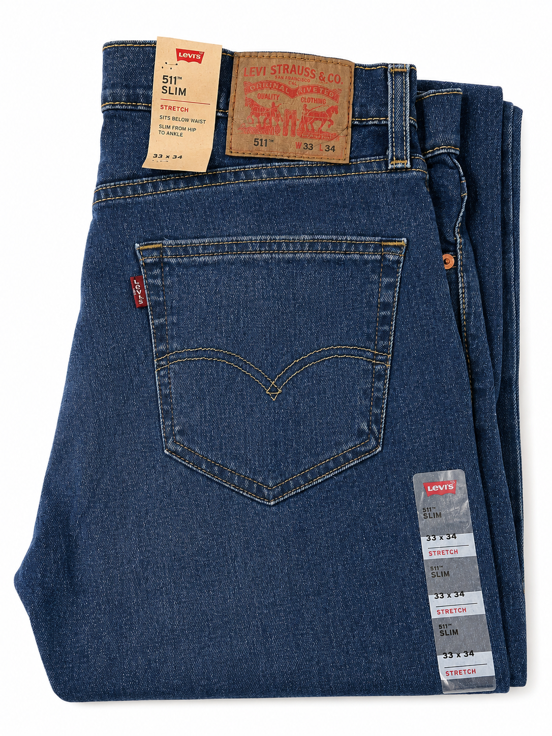 Levi's 511 Slim Stretch Jeans – Dark Wash (04511-3228) (Discontinued)