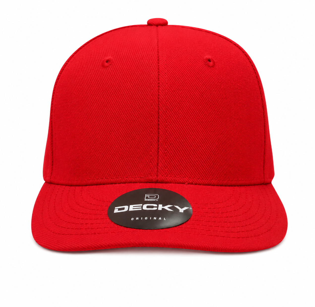 Decky 6 Panel Mid Profile Structured Acrylic/Polyester Cap #207