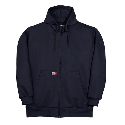 Big Bill Wind Resistant Zip-Front Sweatshirt with Detachable Hood