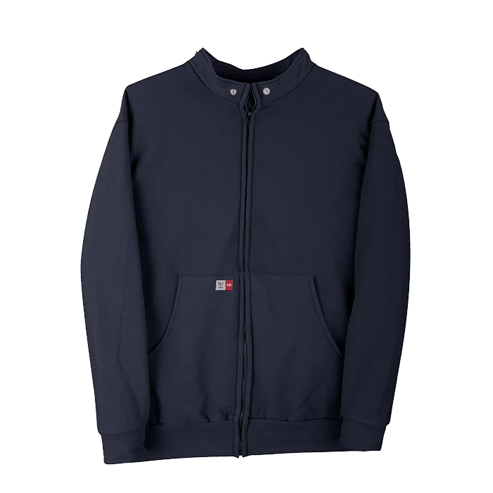 Big Bill Wind Resistant Zip-Front Sweatshirt with Detachable Hood