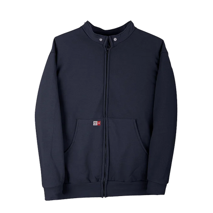 Big Bill Wind Resistant Zip-Front Sweatshirt with Detachable Hood