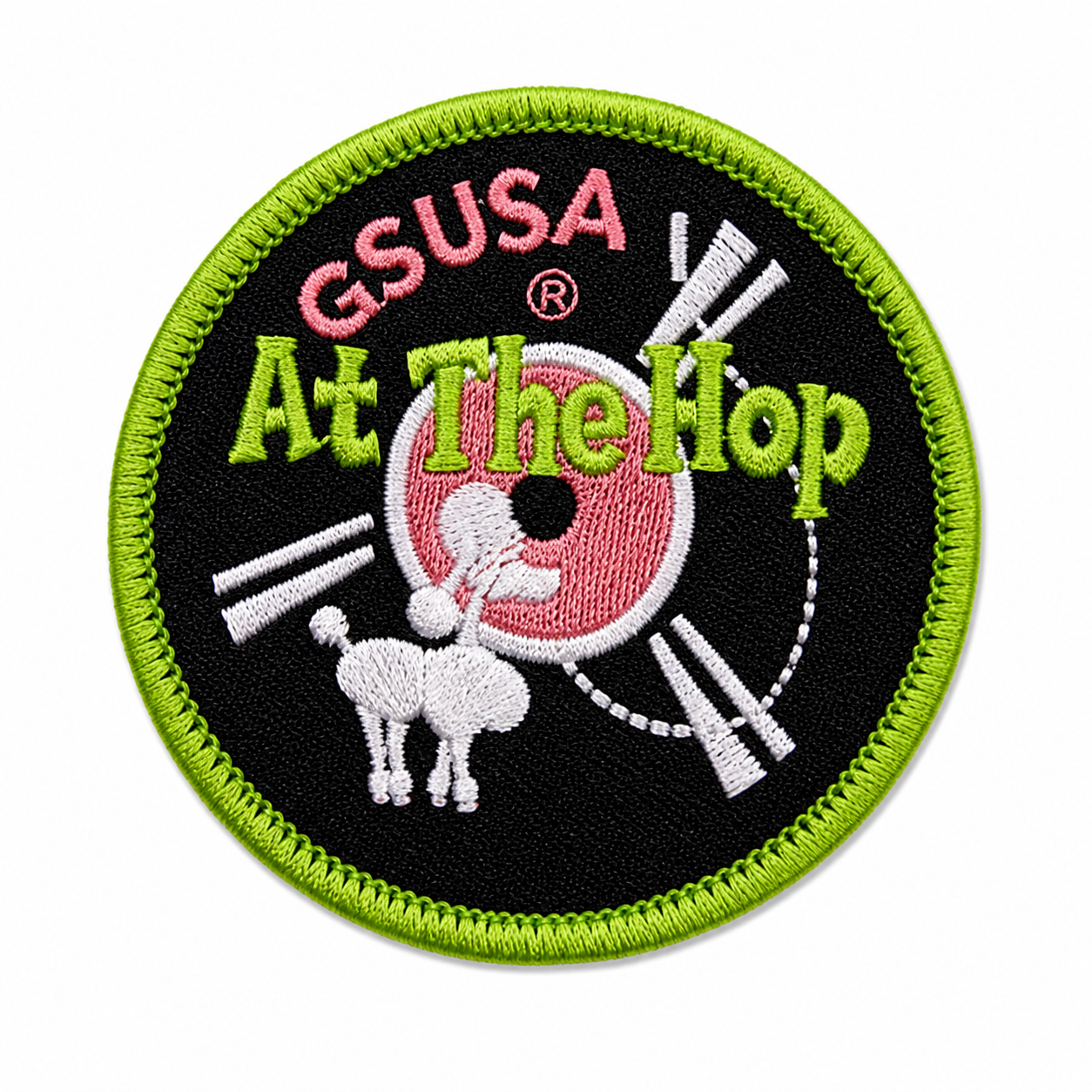 Discontinued Girl Scouts GSUSA At The Hop Fun Patch