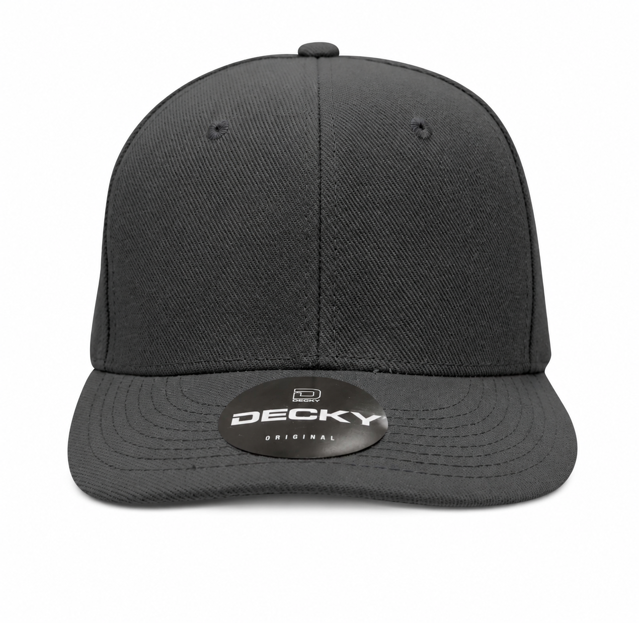 Decky 6 Panel Mid Profile Structured Acrylic/Polyester Cap #207